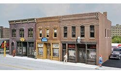 Walthers Cornerstone 933-4040 HO Merchant's Row IV Kit