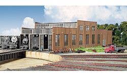 Walthers Cornerstone 933-2900 HO 3-Stall Modern Roundhouse Kit
