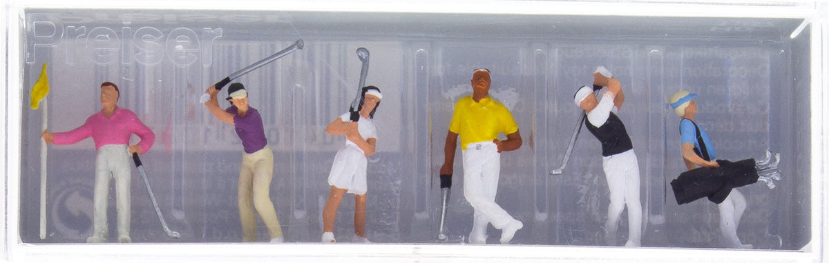 Preiser 10231 HO Scale Golfers Figure Set