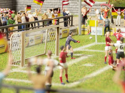 Noch 14399 HO Scale Soccer Goals & Corner Flags - Laser-Cut Kit