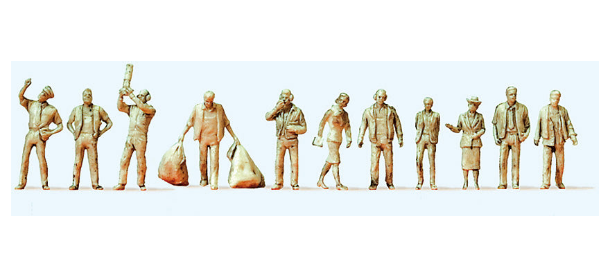 Preiser 77103 1:144 Airline & Airport Staff Set