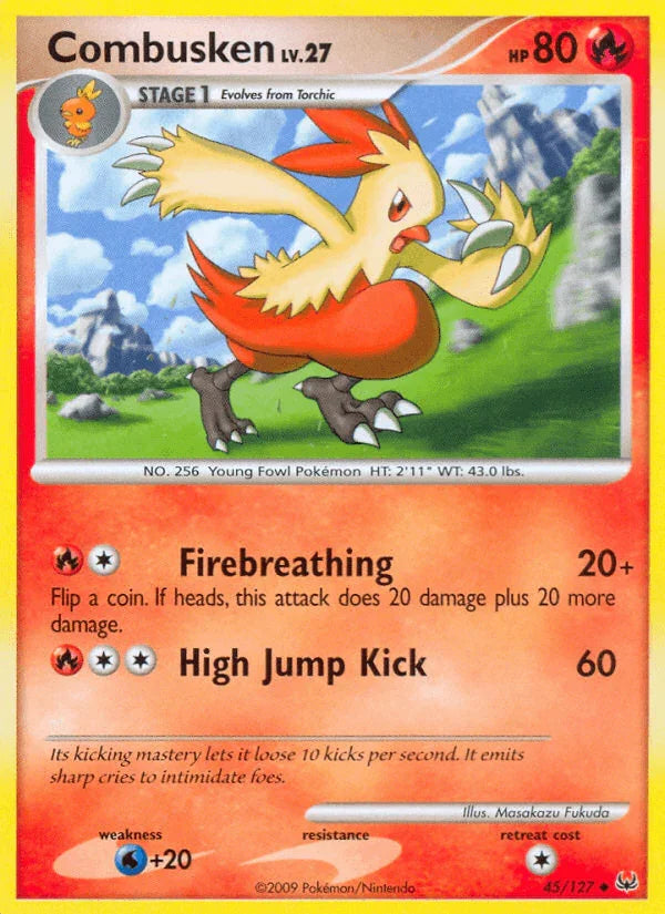 Combusken (45/127) [Platinum: Base Set]