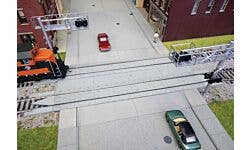 Walthers Track 948-83115 HO Concrete Grade Crossing Kit w/Rerailer