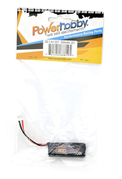 Powerhobby 2S 200MAH 30C Lio Battery : Blade UM F-27 E-flite UMX P-47 Timber