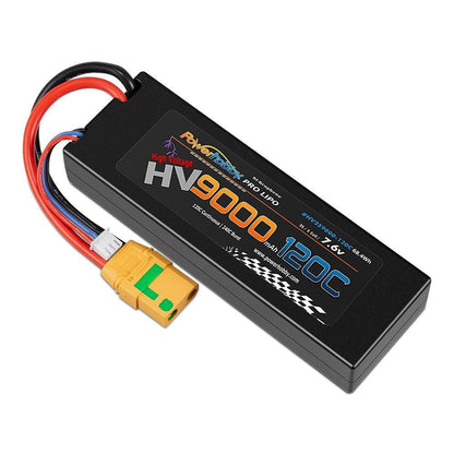 Powerhobby 2S 7.6V HV + Graphene 9000MAh 120c Lipo Battery w XT90 Plug