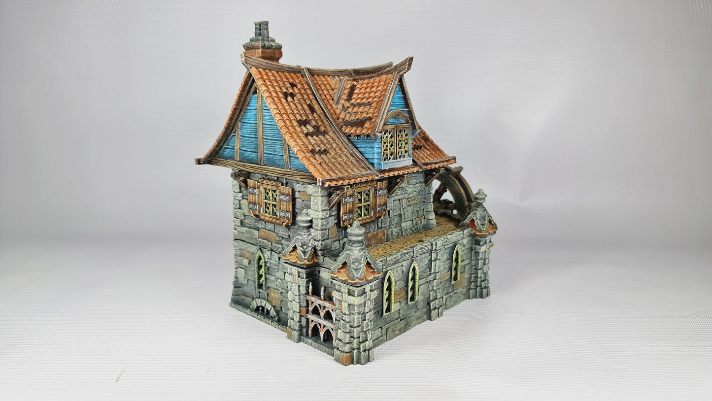 Adrian-3DP4U - Water Mill - 28mm
