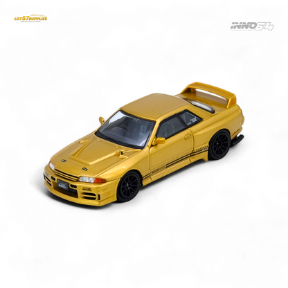 INNO64 Top Secret BNR32 GT-R 650R Gold 1:64