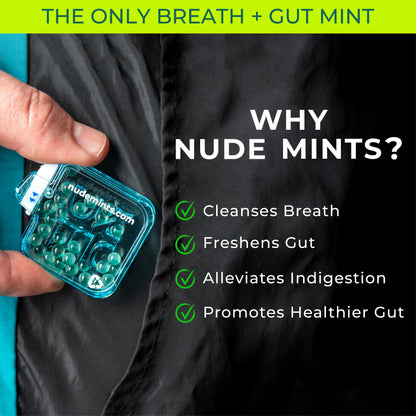 Dual Action Liquid Mint Capsules - Variety Pack (All Flavors) by NUDE MINTS