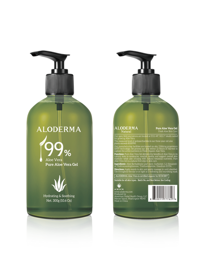 ALODERMA Pure Aloe Vera Gel 300g by AloeCure