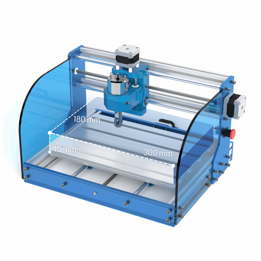 3018-PROVer Semi Assembled CNC Router Kit