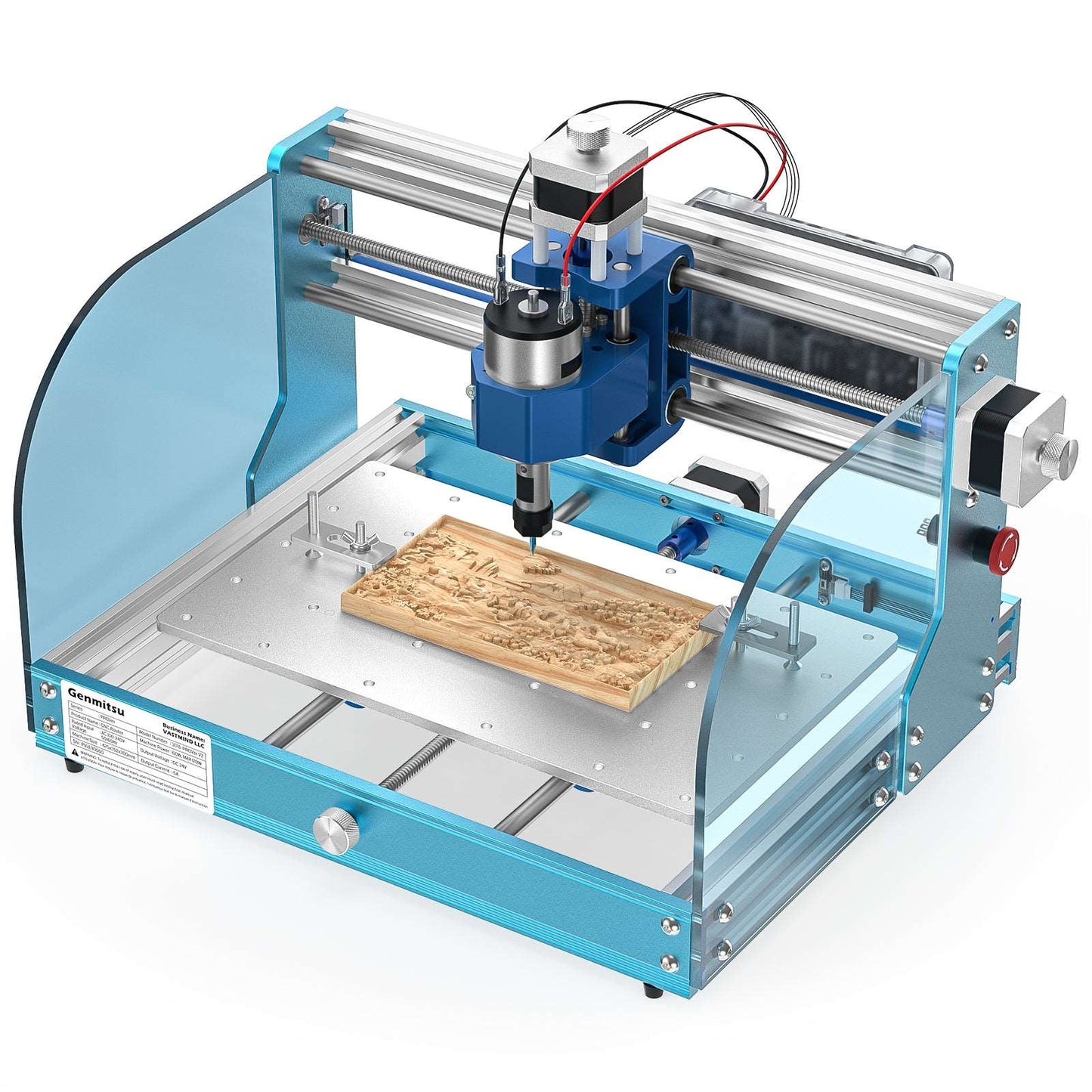 3018-PROVer V2 Desktop CNC Router Kit, Semi Assembled For Entry Level User