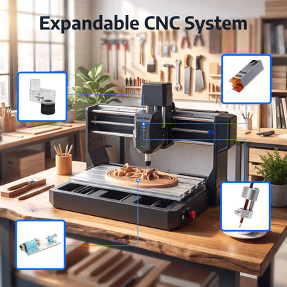 3018 REX CNC Router Machine, Pre-Assembled for Beginner & STEM