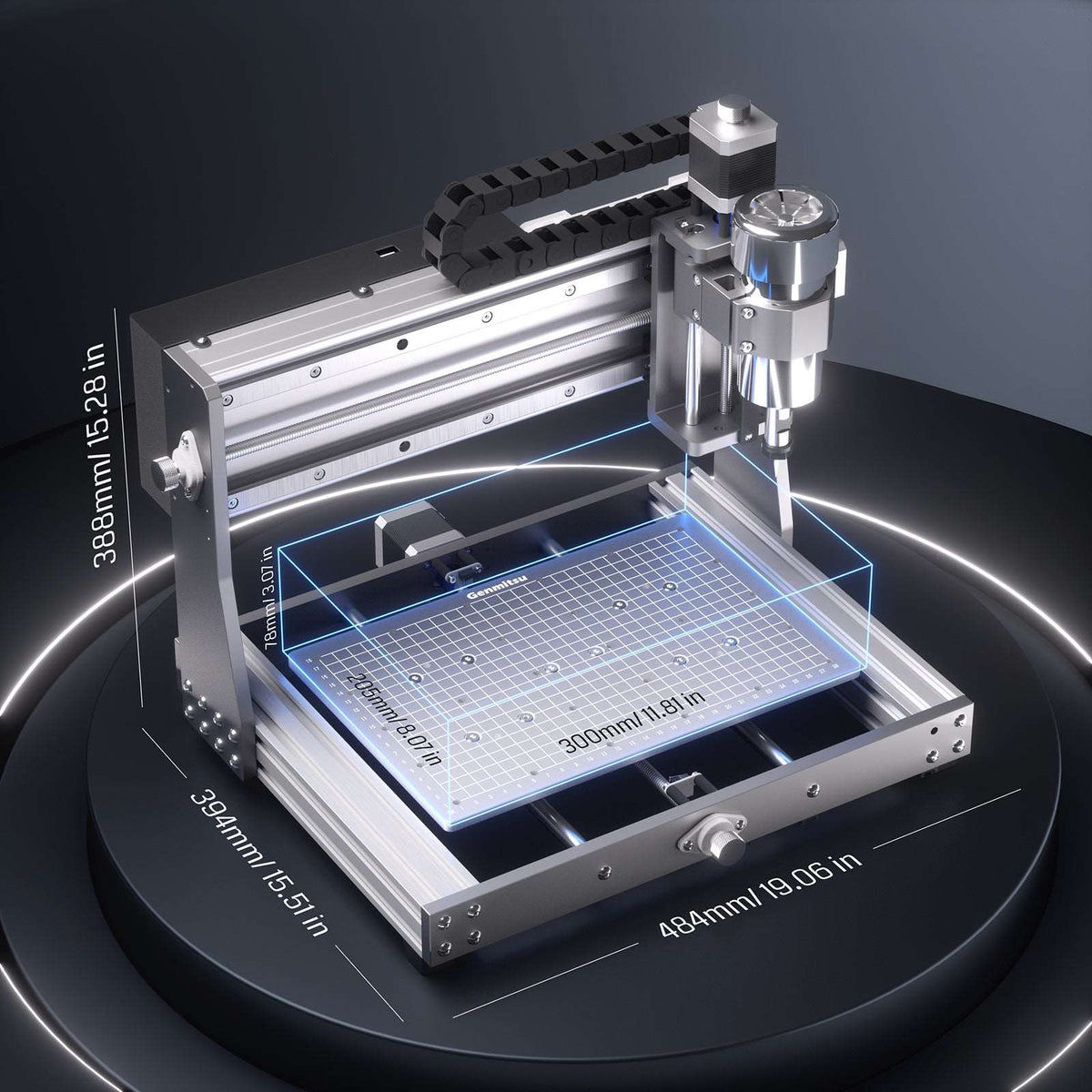 [Open Box] 3020-PRO MAX V2 CNC Router for Metal Carving and Cutting