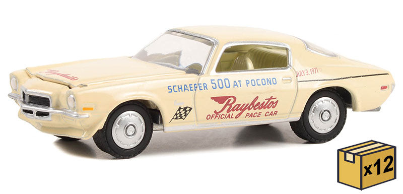 Greenlight 30397-CASE 1/64 1971 Chevrolet Camaro, 12-Pc Case