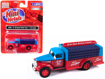 1941-1946 Chevrolet Delivery Bottle Truck "O-So Grape" 1/87 (HO) Scale Model by Classic Metal Works  free shipping USA