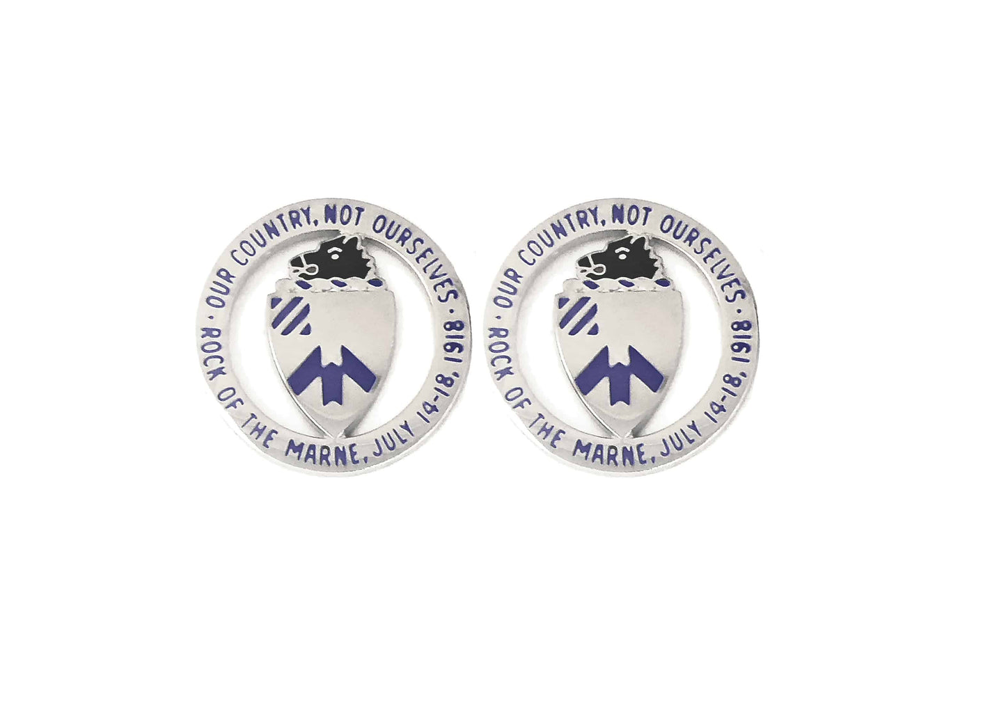 U.S. Army 30th Infantry Regiment Unit Crest (Pair)