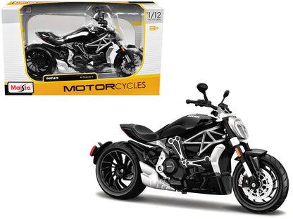 Ducati X Diavel S Black 1/12 Diecast Motorcycle Model by Maisto  free shipping USA