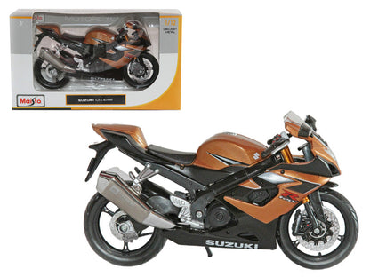 Suzuki GSX R1000 Bronze 1/12 Diecast Motorcycle Model by Maisto  free shipping USA
