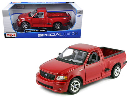 Ford SVT F-150 Lightning Pickup Truck Red 1/21 Diecast Model Car by Maisto  free shipping USA