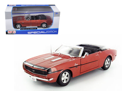 1968 Chevrolet Camaro SS 396 Convertible Bronze 1/24 Diecast Model Car by Maisto  free shipping USA