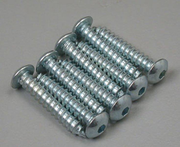 Great Planes GPMQ3132 Button Head Sheet Metal Screws 6x3/4" (8)