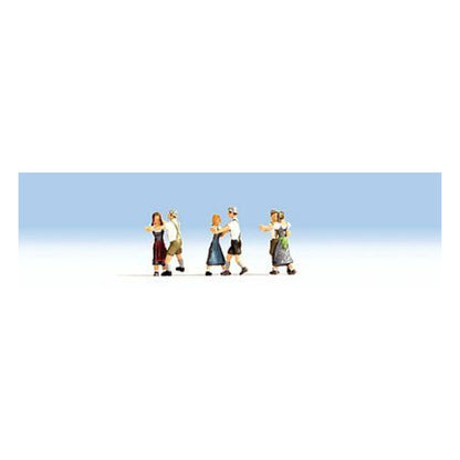 Noch 15857 HO Scale Dancers -- pkg(6)