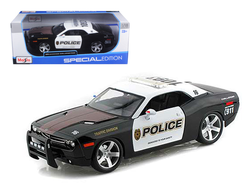 2006 Dodge Challenger Concept Police 1/18 Diecast Model Car by Maisto  free shipping USA