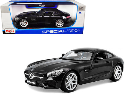 Mercedes Benz AMG GT Black Metallic "Special Edition" 1/18 Diecast Model Car by Maisto  free shipping USA