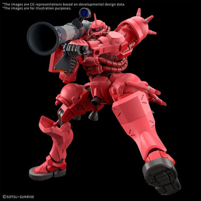 Gundam GQ Char's Zaku Mobile Suit Gundam GQuuuuuuX HG 1:144 Model Kit