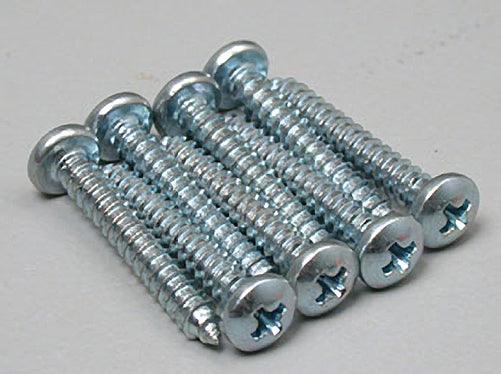 Great Planes GPMQ3156 Sheet Metal Screws Phillips 4x3/4" (8)