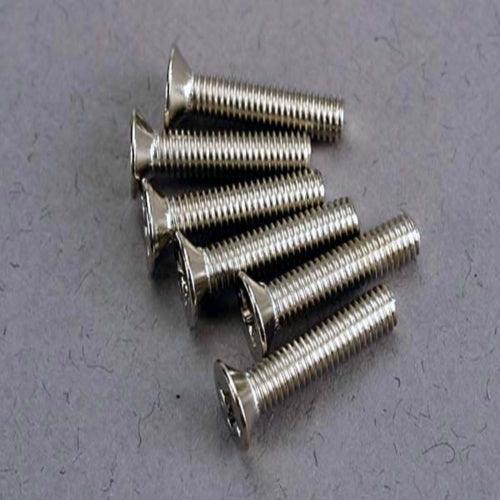 Traxxas 3179 Screws 3 x 15 Counter Sink (6) Nitro Slash