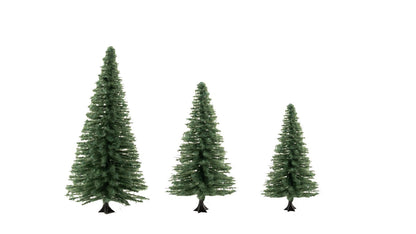 Noch 24640 HO/TT Scale Fir Trees, 10-14 cm, 8-Pack