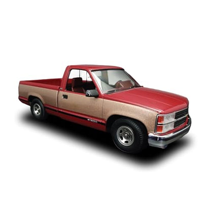 Skill 2 Model Kit 1992 Chevrolet Silverado C1500 Fleetside Short Bed Pickup Truck "Easy Build" 1/25 Scale Model by AMT