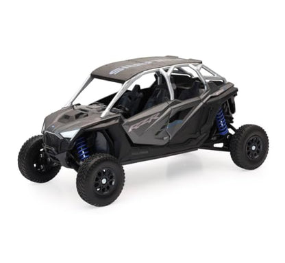 Polaris RZR Pro R UTV Silver Metallic and Black 1/18 Diecast Model by New Ray