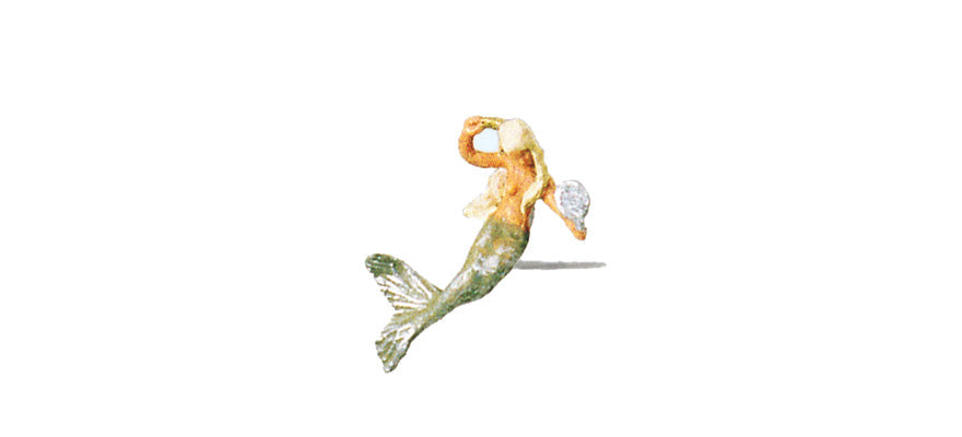 Preiser 29013 HO Scale Mermaid with Mirror Figure