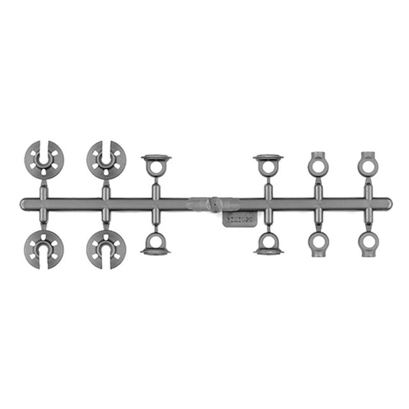 Associated 32076 RC10TC8 Shock Ball Ends and Spring Cups