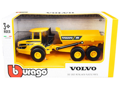 Volvo A25G Articulated Hauler Yellow 1/50 Diecast Model by Bburago  free shipping USA