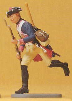 Preiser 54136 1/24 Scale Prussian Army Circa 1756, 7th Infantry 1/24