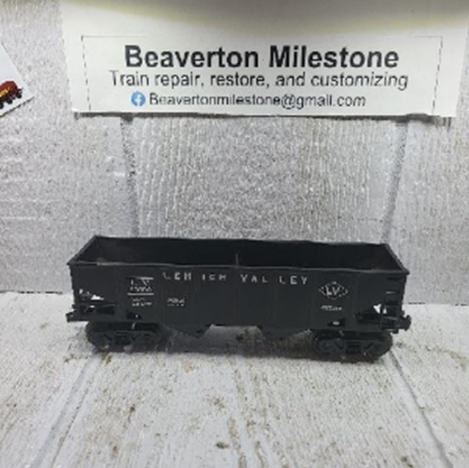 LIONEL LEHIGH VALLEY HOPPER, 64-66, 69 VARIATION (C) BLACK