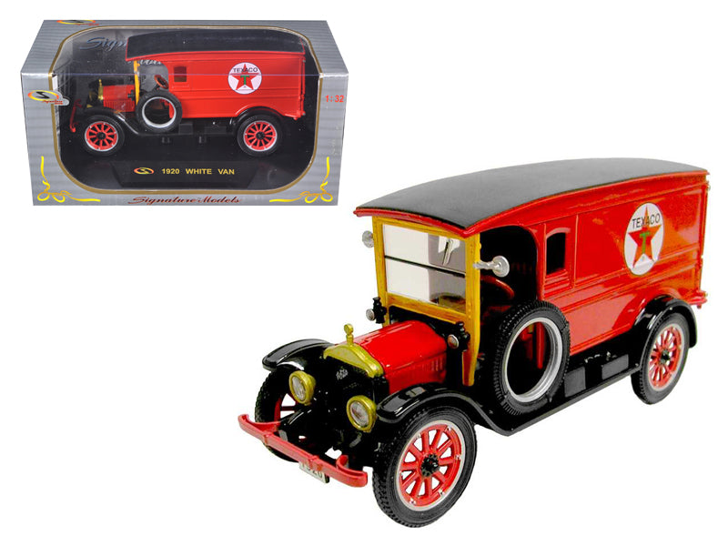 1920 White Delivery Van Red "Texaco" 1/32 Diecast Model Car by Signature Models  free shipping USA