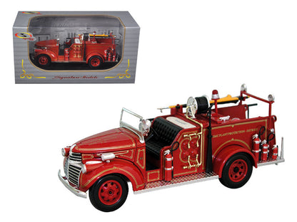 1941 GMC Fire Engine Truck Red 1/32 Diecast Model by Signature Models  free shipping USA