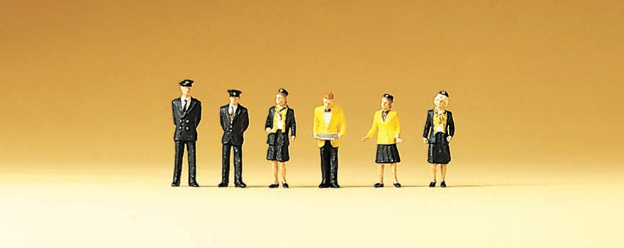 Preiser 79100 N Scale Railway Personnel Figure Set