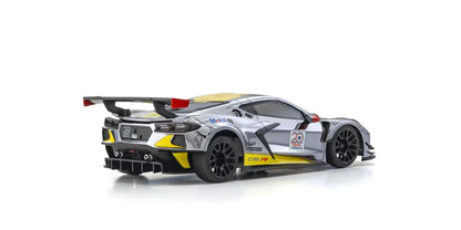 Kyosho MINI-Z RWD MR-04 readyset CHEVROLET CORVETTE C8.R Chrome / Yellow America 20th Anniversary