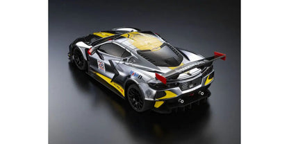 Kyosho MINI-Z RWD MR-04 readyset CHEVROLET CORVETTE C8.R Chrome / Yellow America 20th Anniversary