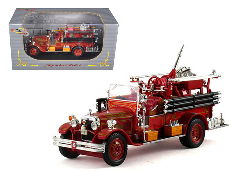 1931 Seagrave Fire Engine Truck Red 1/32 Diecast Model by Signature Models  free shipping USA