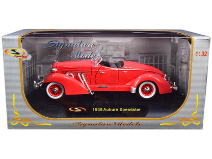 1935 Auburn Speedster Coral Red 1/32 Diecast Model Car by Signature Models  free shipping USA