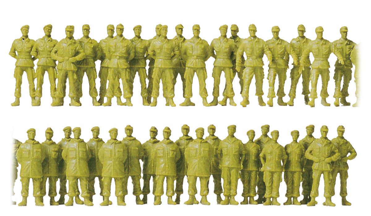 Preiser 16543 HO Scale Bundeswehr Soldiers Figure Set