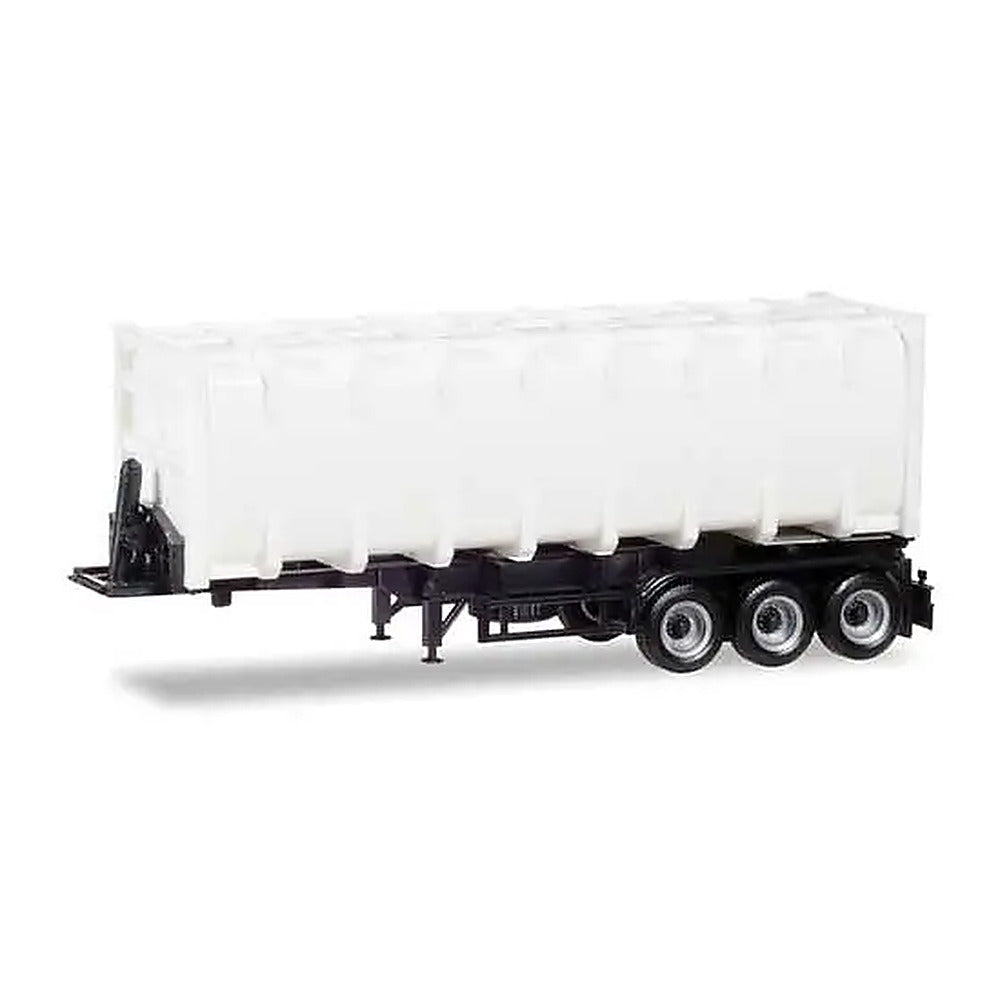 Herpa 76234 HO Scale Truck/Trailers -- 30' Bulk Container Trailer