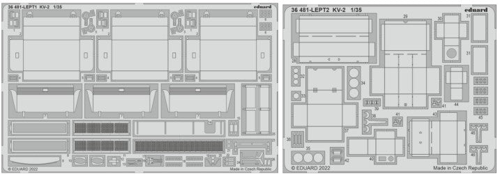 Eduard 36481 1/35 Armor- KV2 for TAM