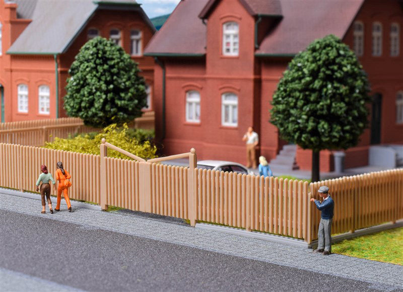 Kibri 38625 1/87 HO Scale Wooden Fence Plastic Model Kit